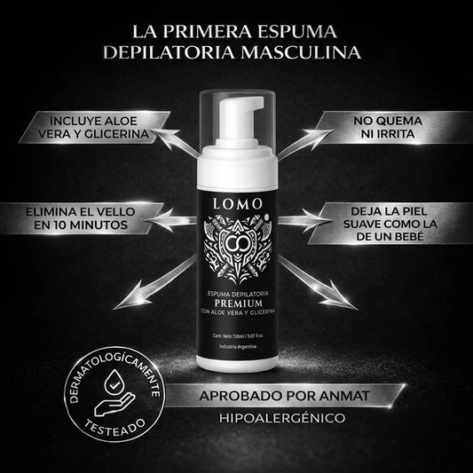 Espuma depilatoria masculina para Zonas intima